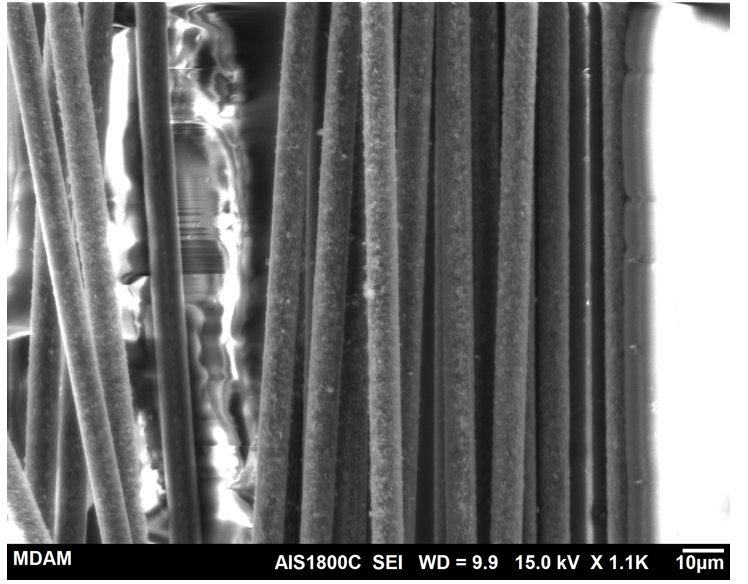 Metal oxide Nanorod Coating on Carbon Fiber for Interfacial Adhesion – photo 1