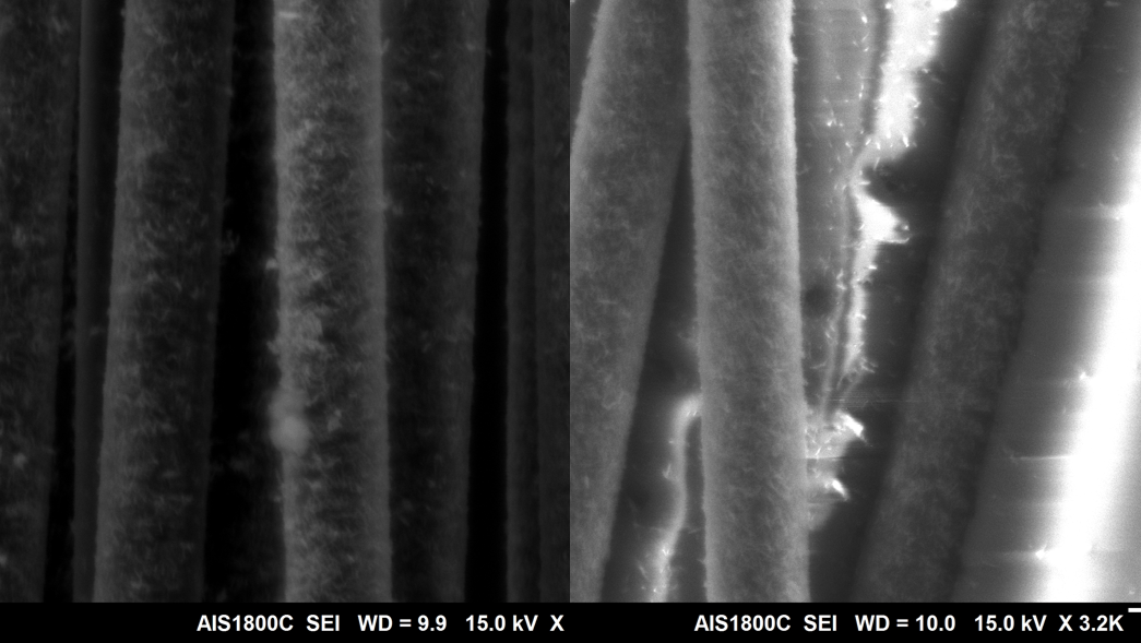 Metal oxide Nanorod Coating on Carbon Fiber for Interfacial Adhesion – photo 2