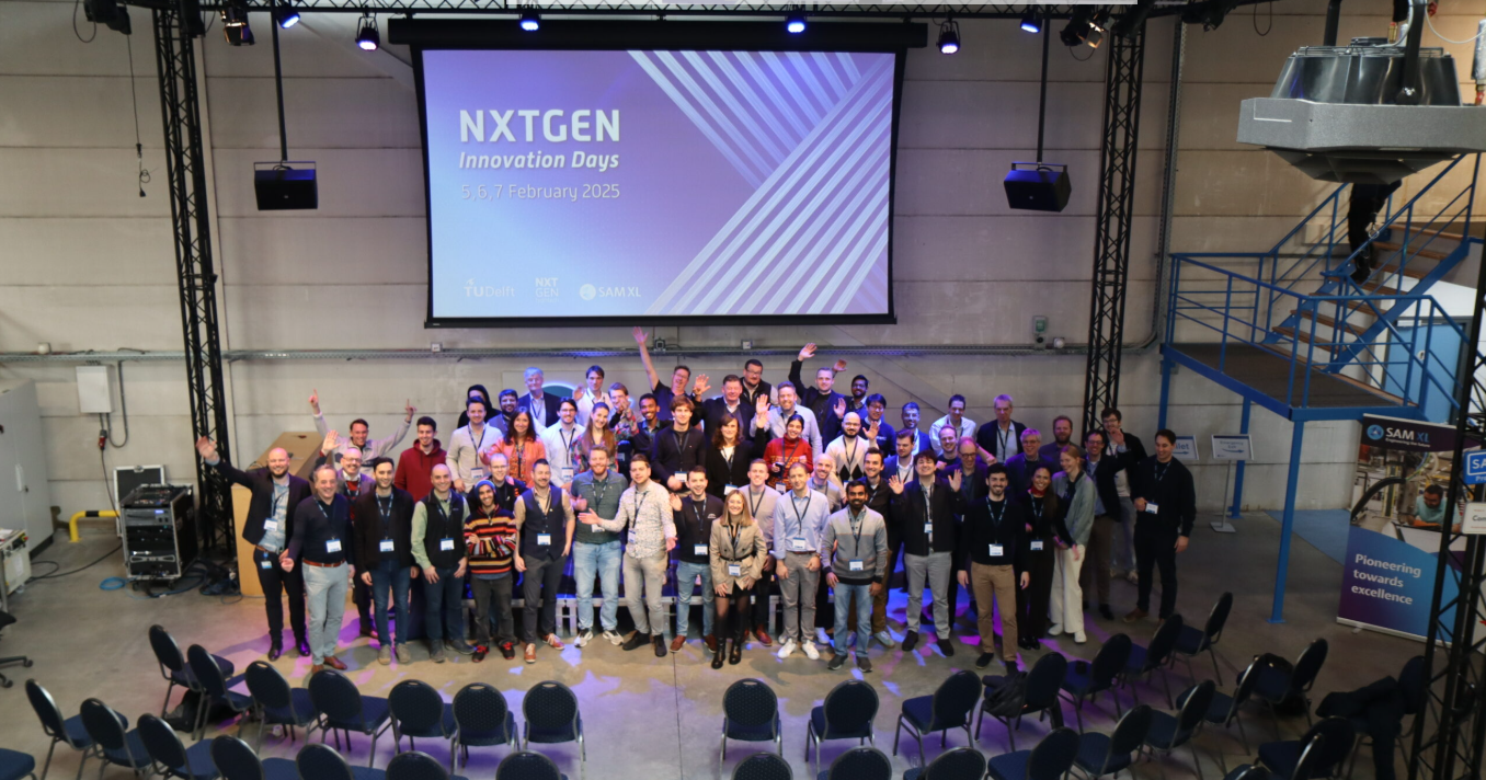 Poster at NXTGEN Innovation Days, Inauguration & Symposium Delft TapeLab – open research facility for unidirectional thermoplastic composites. Great Event. – photo 1